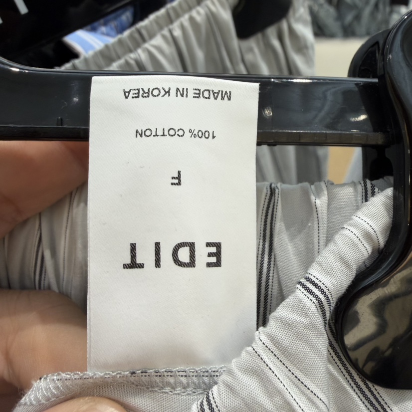 EDIT韓國東大門直郵女士新款時尚熱賣26春夏休閑職業休閑褲EDIT休閑褲