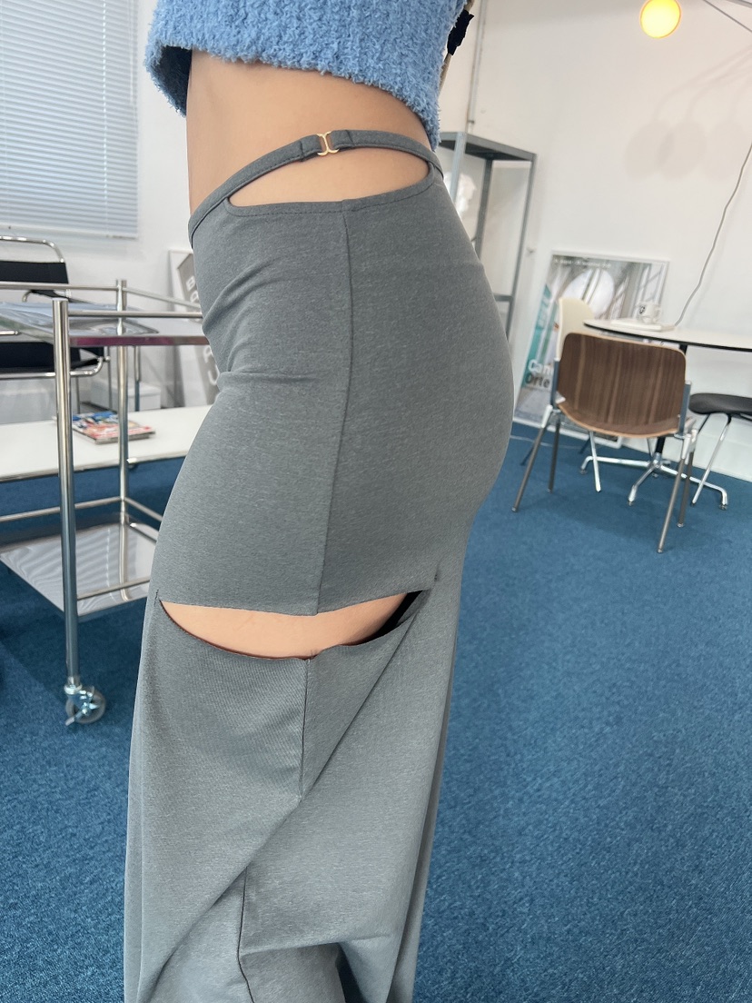 GATELESS韓國東大門代購女裝新品推薦熱賣26春夏時尚長裙GATELESS長裙