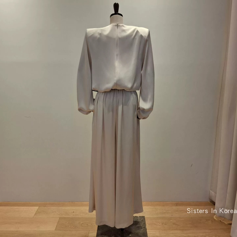 VAN NZILL韓國直郵女士新品時尚推薦26春夏連體褲含腰帶VAN NZILL連體褲