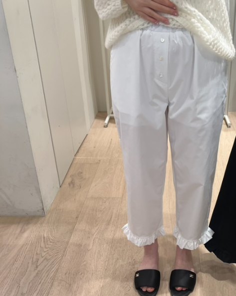 LIFFEY韓國東大門代購女裝新款人氣休閑推薦休閑褲七分褲LIFFEY休閑褲圖色2