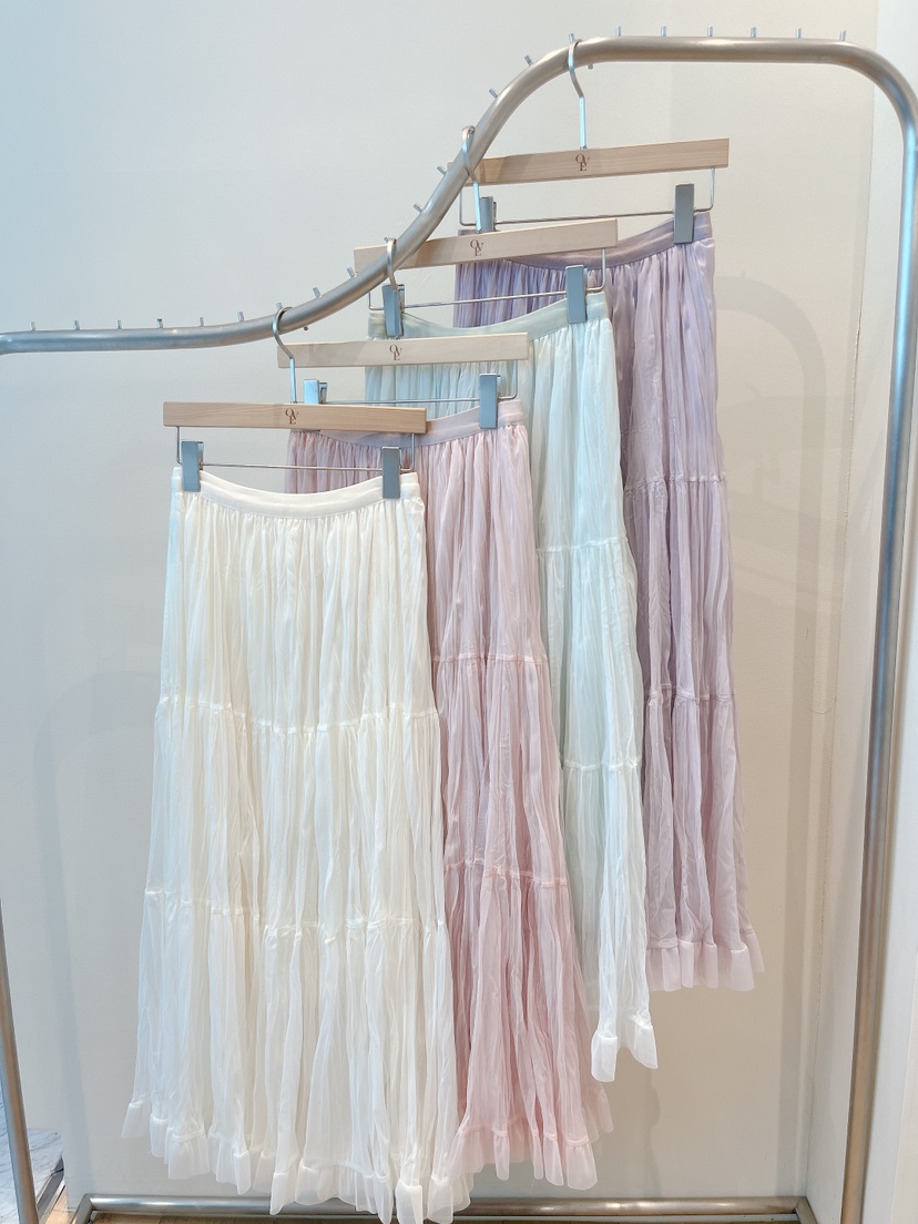 OVE韓國直郵女士新品休閑推薦職業時尚26春夏熱賣人氣長裙OVE長裙