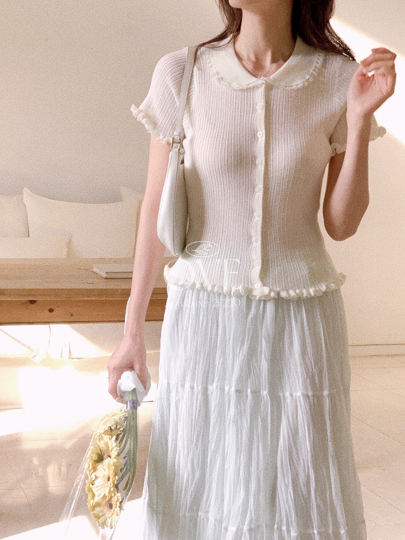 OVE韓國直郵女士新品休閑推薦職業時尚26春夏熱賣人氣長裙OVE長裙