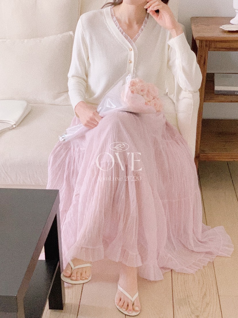 OVE韓國直郵女士新品休閑推薦職業時尚26春夏熱賣人氣長裙OVE長裙