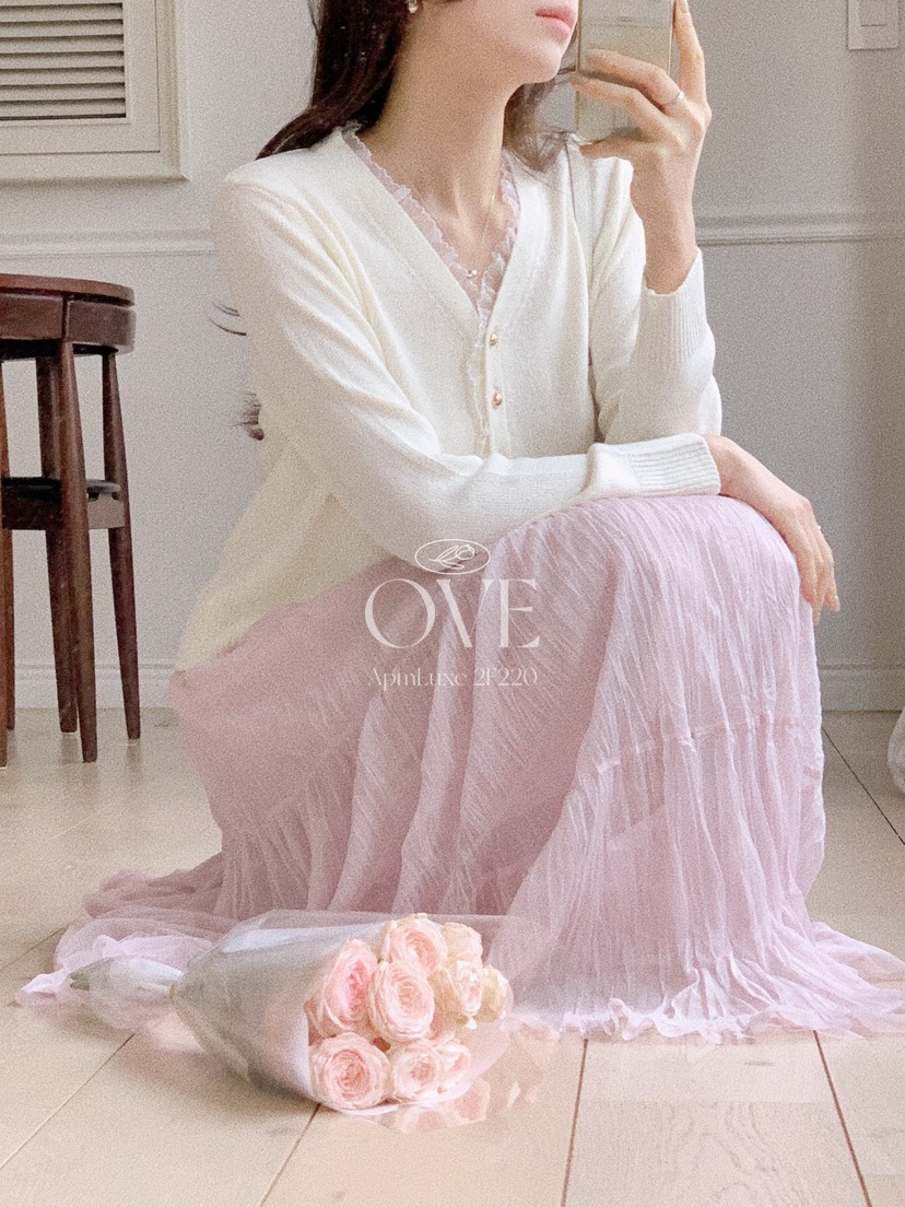 OVE韓國直郵女士新品休閑推薦職業時尚26春夏熱賣人氣長裙OVE長裙