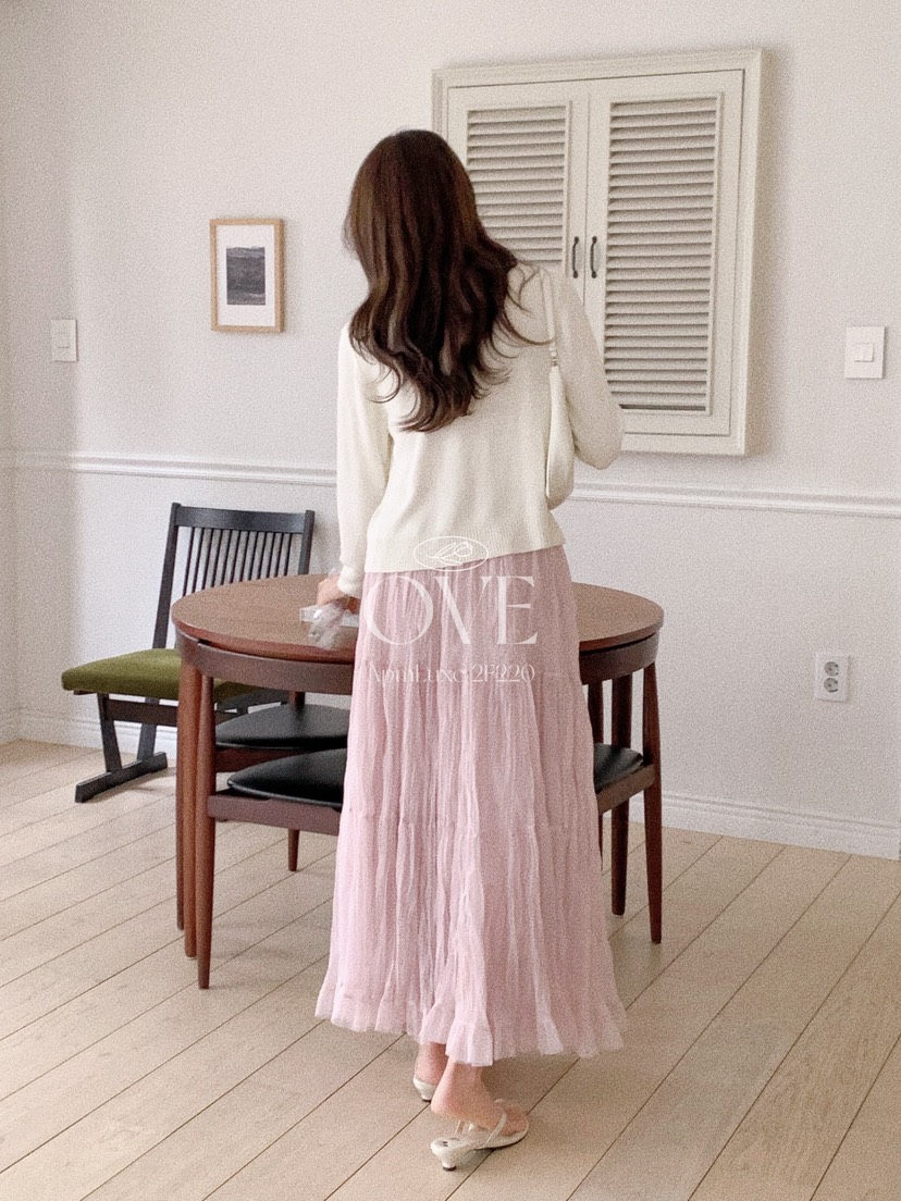 OVE韓國直郵女士新品休閑推薦職業時尚26春夏熱賣人氣長裙OVE長裙