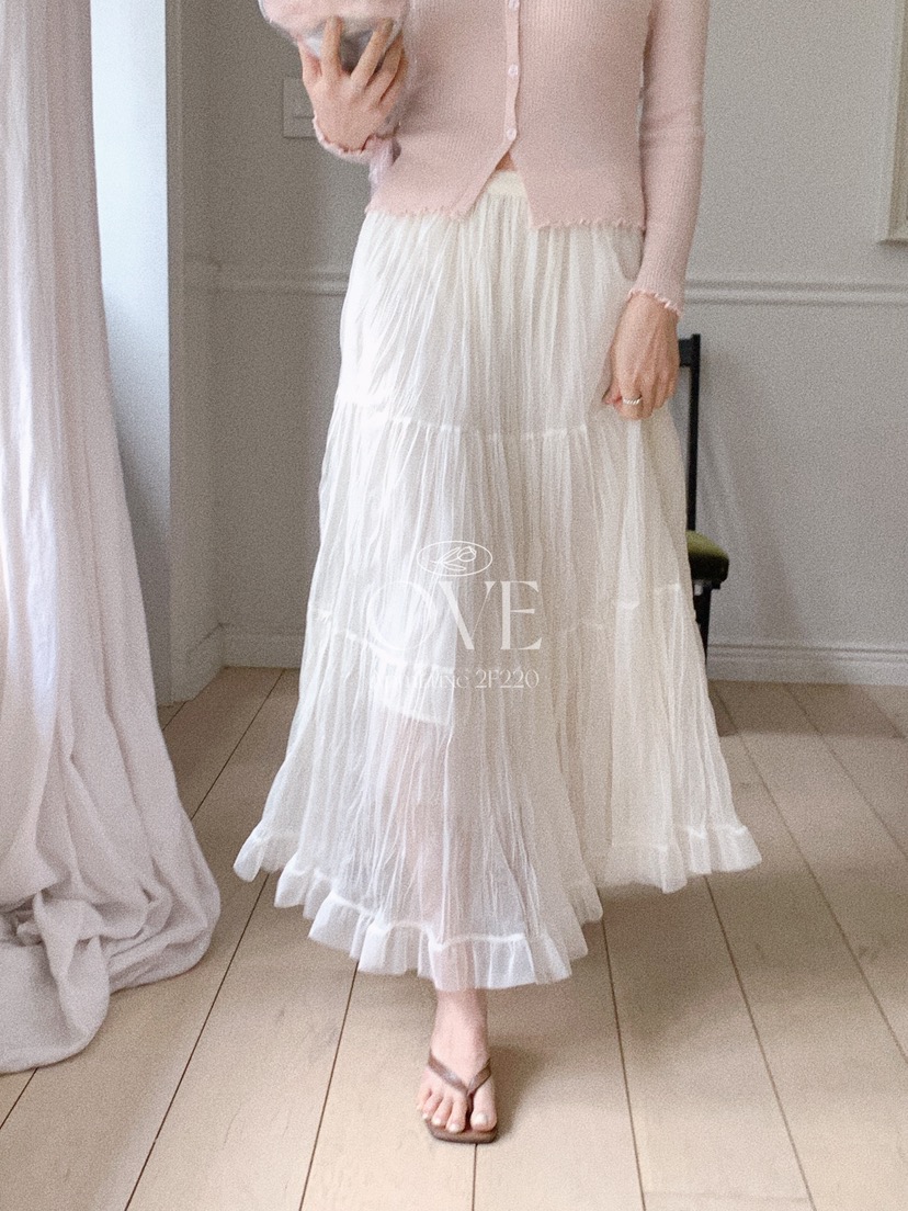 OVE韓國直郵女士新品休閑推薦職業時尚26春夏熱賣人氣長裙OVE長裙