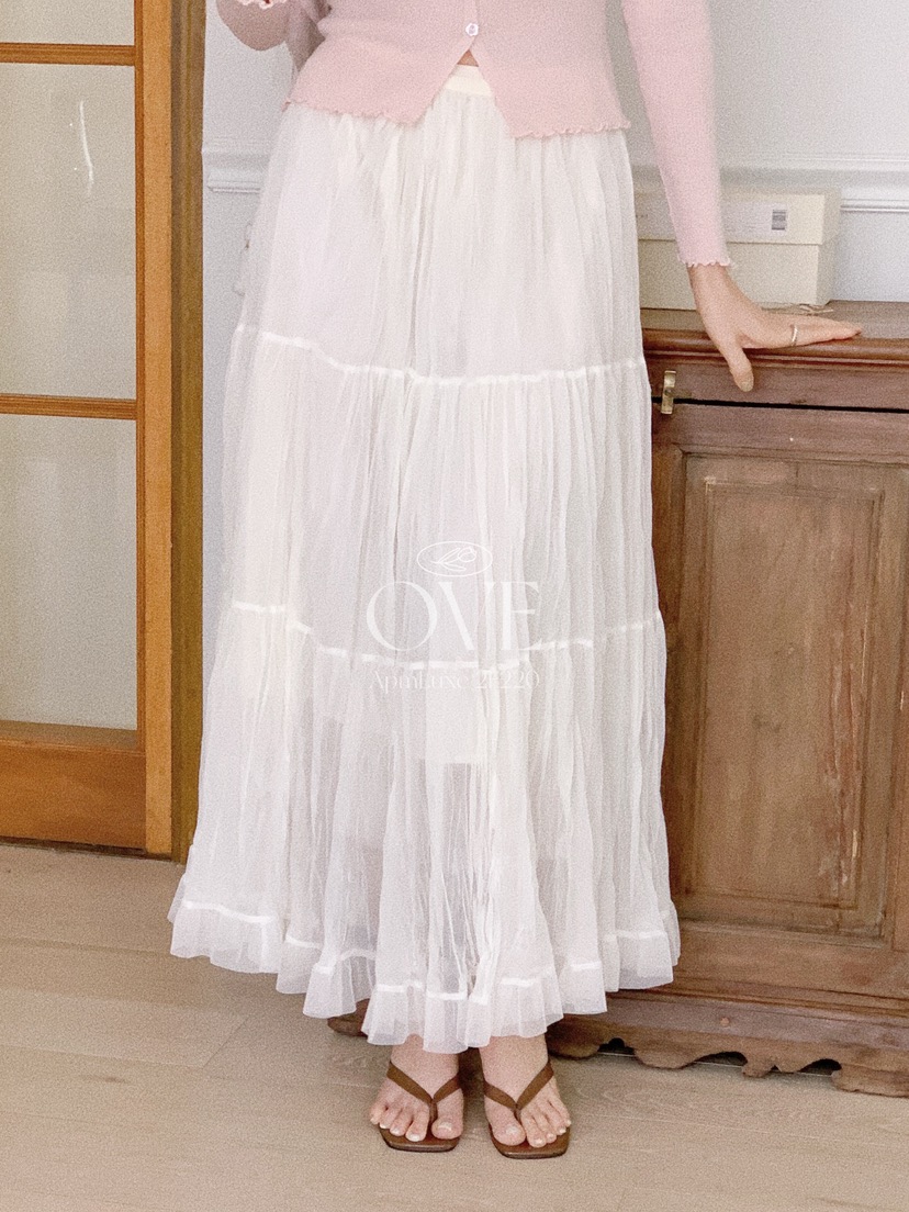 OVE韓國直郵女士新品休閑推薦職業時尚26春夏熱賣人氣長裙OVE長裙