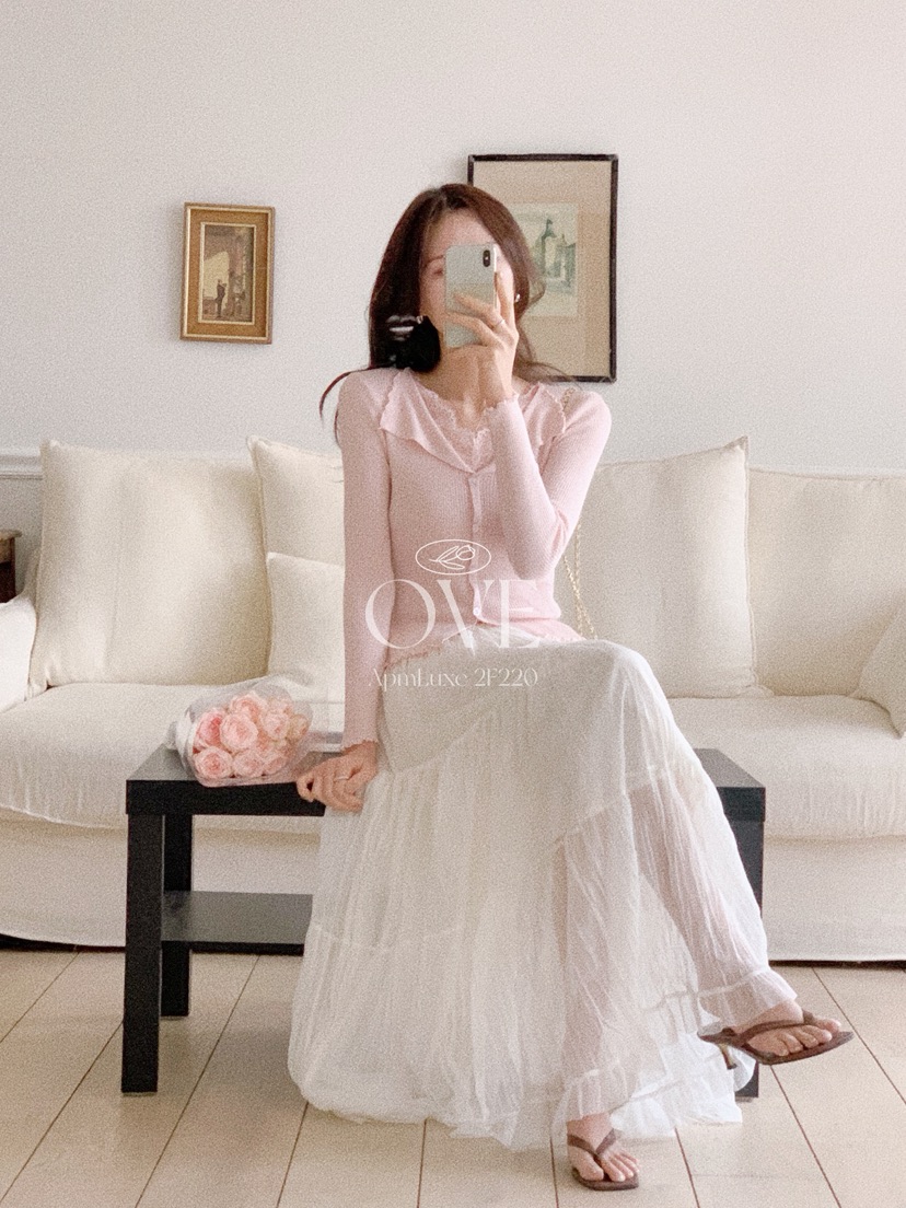 OVE韓國直郵女士新品休閑推薦職業時尚26春夏熱賣人氣長裙OVE長裙