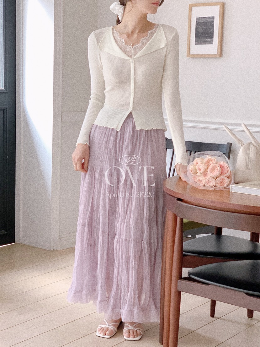 OVE韓國直郵女士新品休閑推薦職業時尚26春夏熱賣人氣長裙OVE長裙