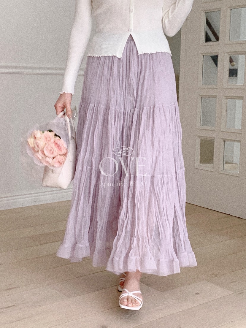 OVE韓國直郵女士新品休閑推薦職業時尚26春夏熱賣人氣長裙OVE長裙