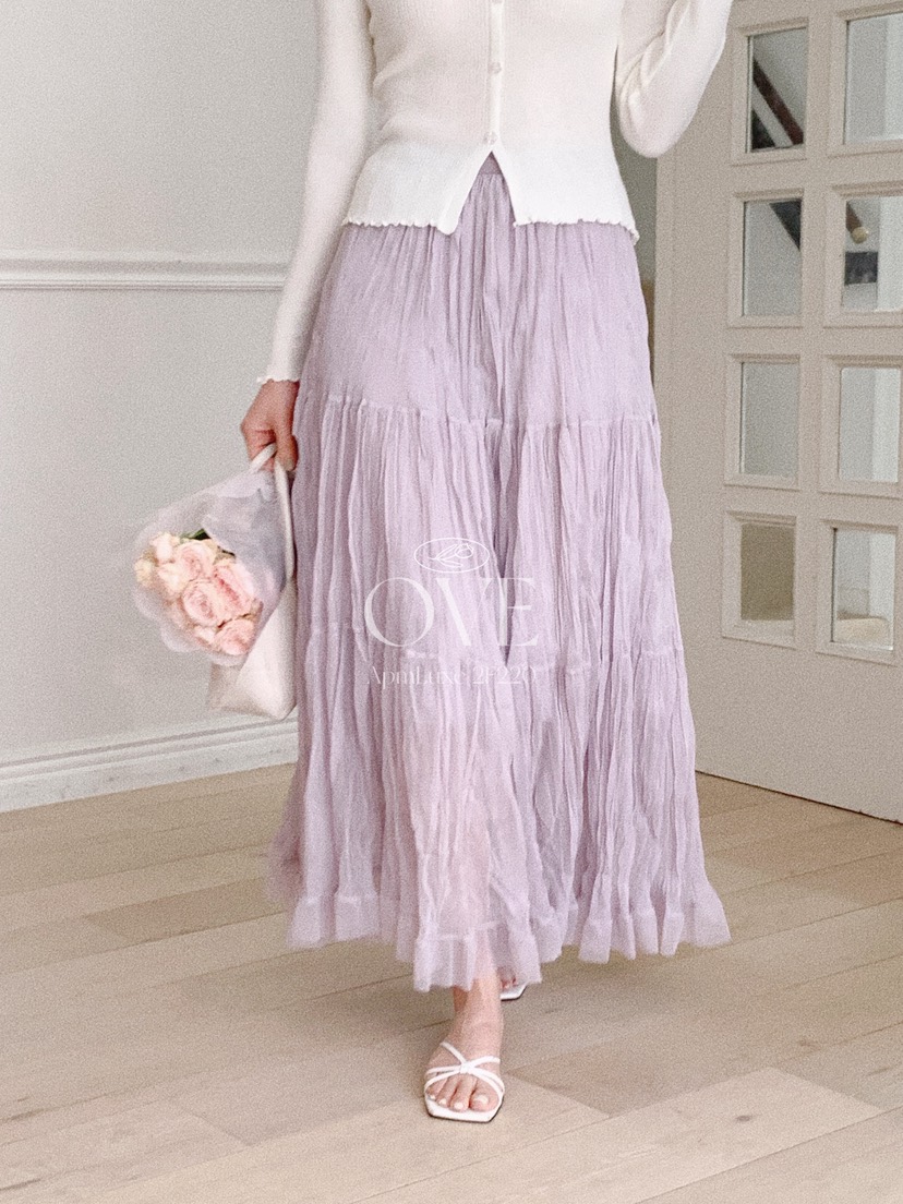 OVE韓國直郵女士新品休閑推薦職業時尚26春夏熱賣人氣長裙OVE長裙