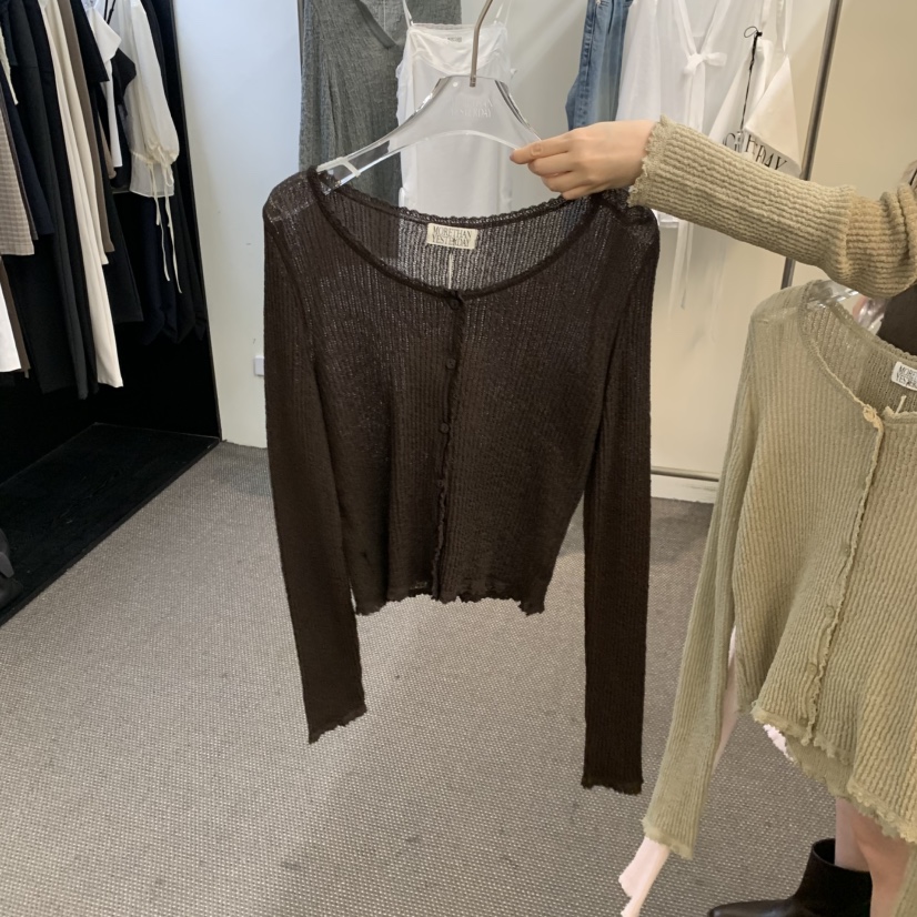 MORE THAN YESTERDAY/LOVE YOU SO MUCH韓國直郵實拍女裝新品時尚針織衫LYSM/MORE THAN YESTERDAY針織衫圖色2