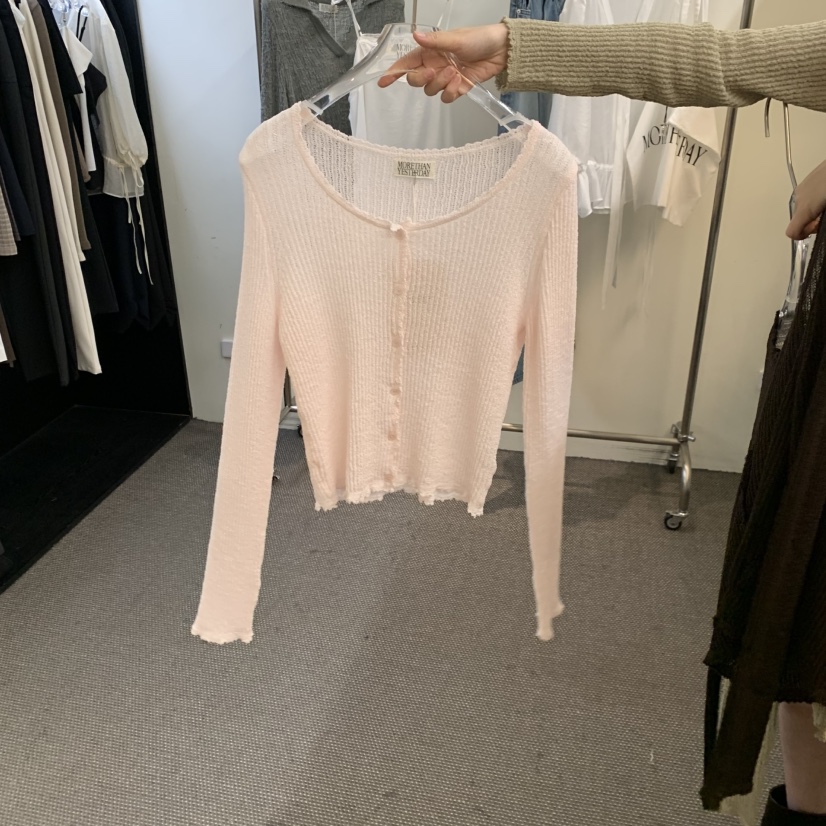 MORE THAN YESTERDAY/LOVE YOU SO MUCH韓國直郵實拍女裝新品時尚針織衫LYSM/MORE THAN YESTERDAY針織衫圖色3