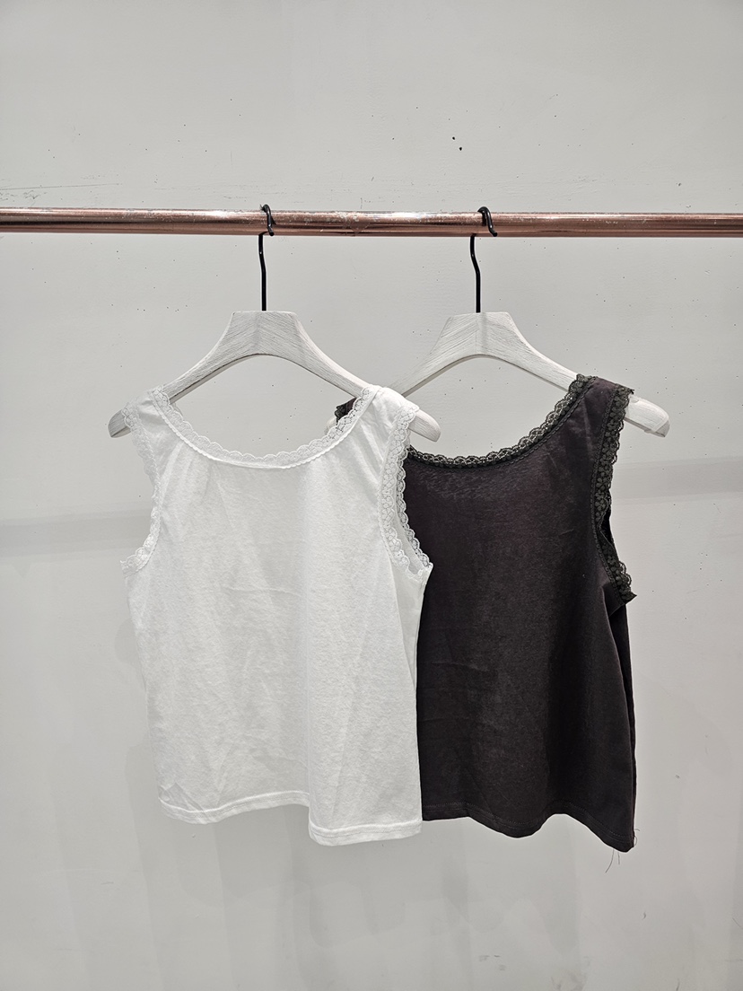 NEOUL韓國直郵女裝新品熱賣時尚職業人氣26春夏休閑吊帶背心NEOUL/ahin雙領標簽吊帶/背心