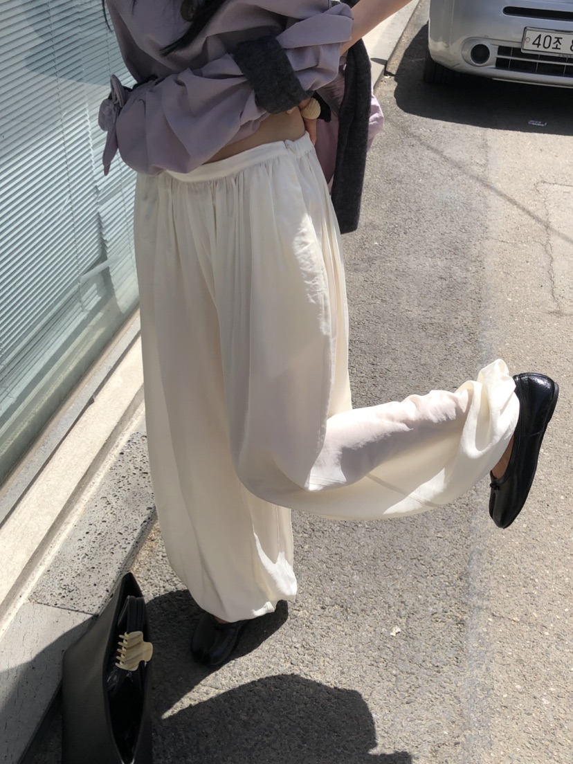 OVER RICH韓國東大門直郵女裝新款時尚推薦人氣職業休閑褲OVER RICH休閑褲