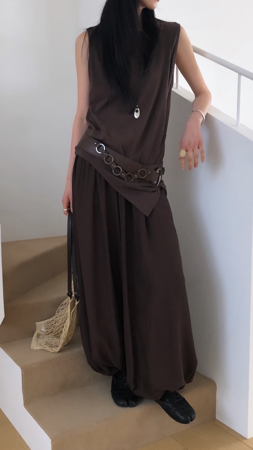 OVER RICH韓國東大門直郵女裝新款時尚推薦人氣職業休閑褲OVER RICH休閑褲