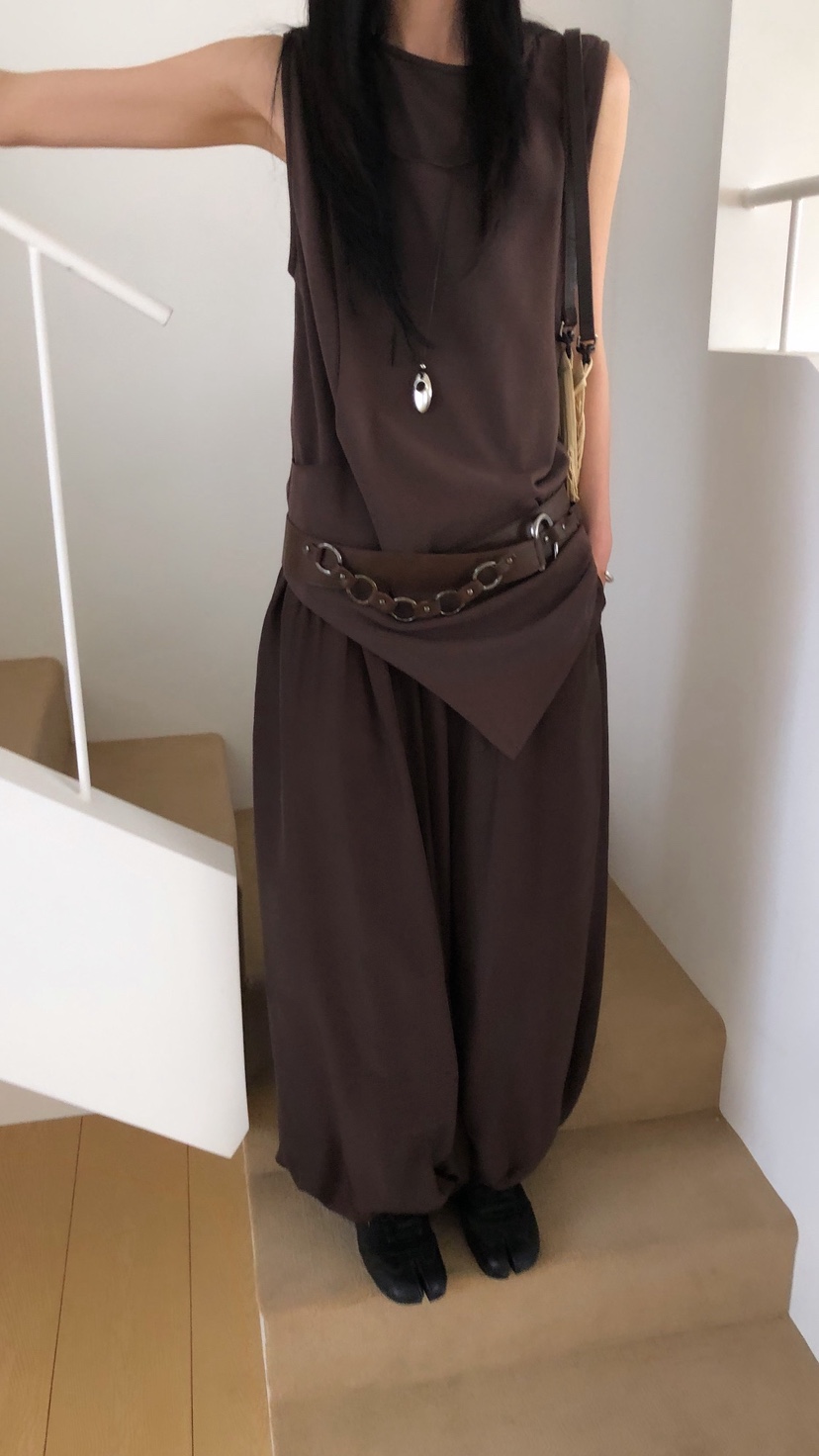 OVER RICH韓國東大門直郵女裝新款時尚推薦人氣職業休閑褲OVER RICH休閑褲