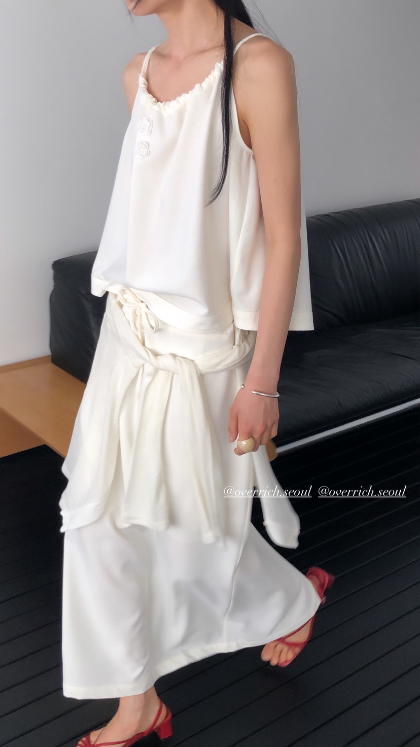 OVER RICH韓國直郵實拍女士新款職業休閑熱賣人氣時尚長裙OVER RICH長裙