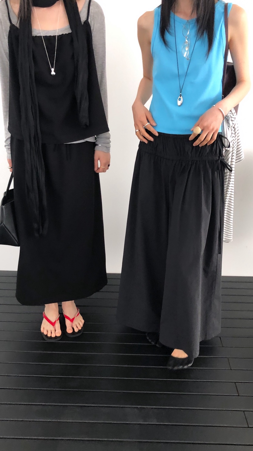 OVER RICH韓國直郵實拍女士新款職業休閑熱賣人氣時尚長裙OVER RICH長裙