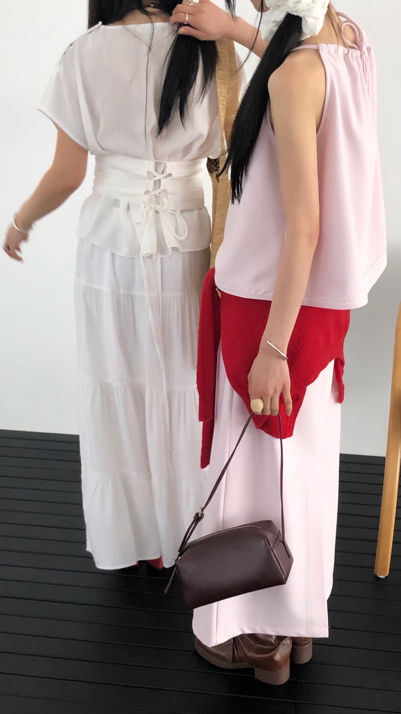 OVER RICH韓國直郵女士新品人氣26春夏職業推薦吊帶背心OVER RICH吊帶/背心