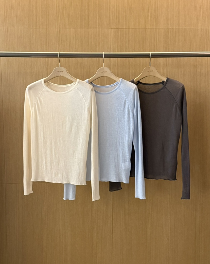 CULLUM韓國東大門代購女士新品時尚職業推薦人氣休閑長袖T恤CULLUM長袖T恤