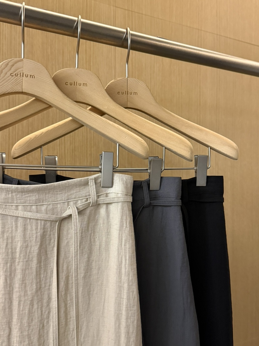 CULLUM韓國東大門代購女裝新品推薦人氣職業熱賣長裙含腰繩CULLUM長裙