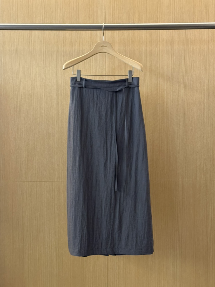 CULLUM韓國東大門代購女裝新品推薦人氣職業熱賣長裙含腰繩CULLUM長裙圖色2