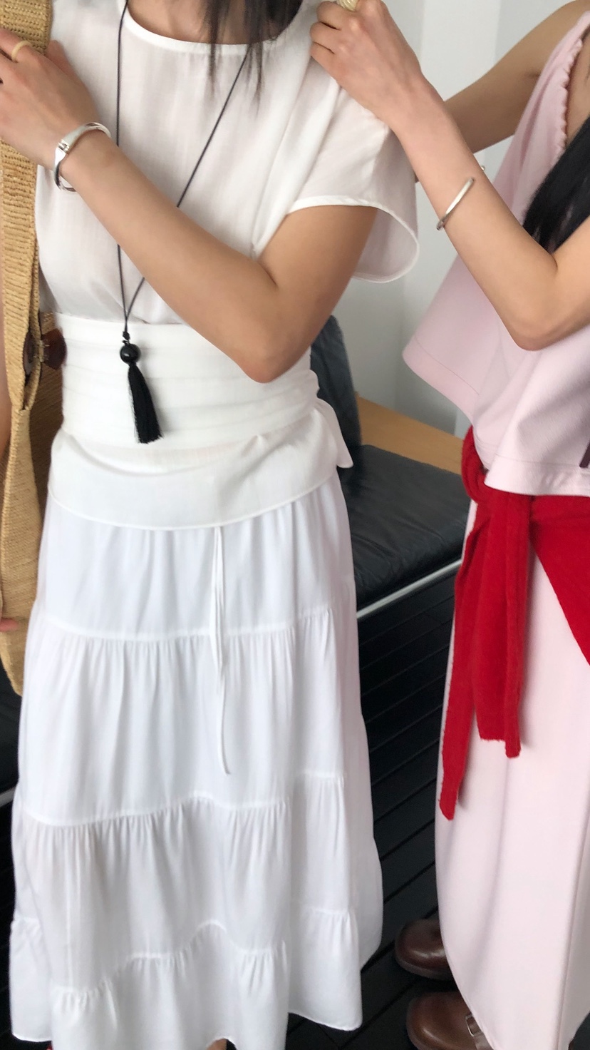 OVER RICH韓國直郵實拍女裝新款26春夏休閑時尚套裝腰帶OVER RICH套裝