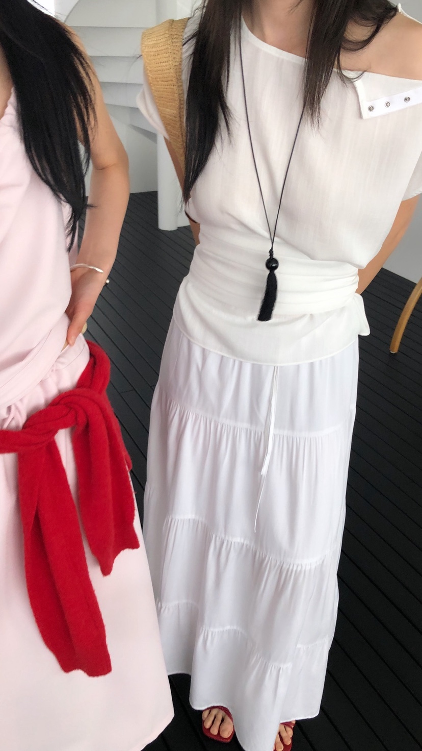 OVER RICH韓國直郵實拍女裝新款26春夏休閑時尚套裝腰帶OVER RICH套裝