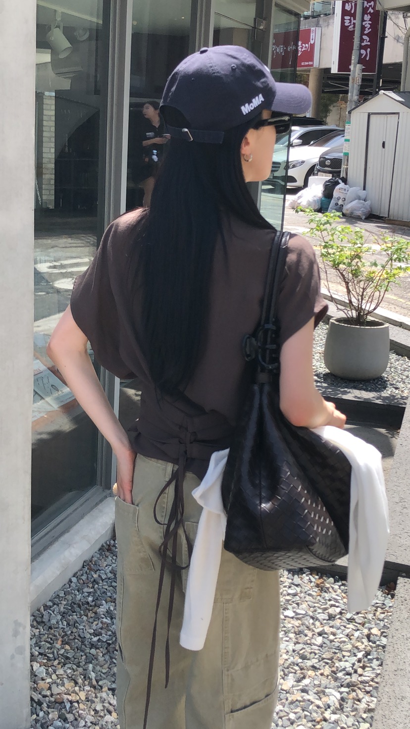 OVER RICH韓國直郵實拍女裝新款26春夏休閑時尚套裝腰帶OVER RICH套裝