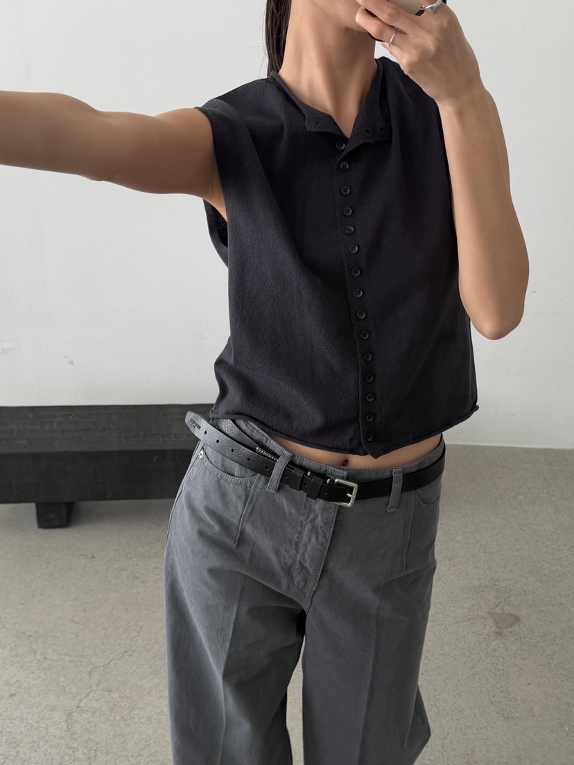 KARE/WEREPIECE韓國代購女士新款推薦人氣休閑26春夏馬甲紐扣KARE/WEREPIECE馬甲