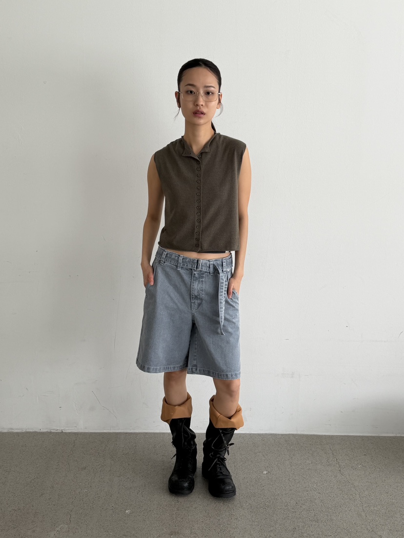 KARE/WEREPIECE韓國代購女士新款推薦人氣休閑26春夏馬甲紐扣KARE/WEREPIECE馬甲