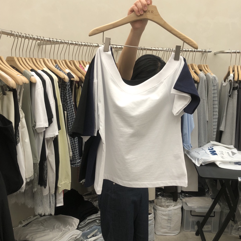 MURR韓國代購女士新款休閑推薦26春夏時尚職業熱賣人氣T恤MURRT恤圖色3