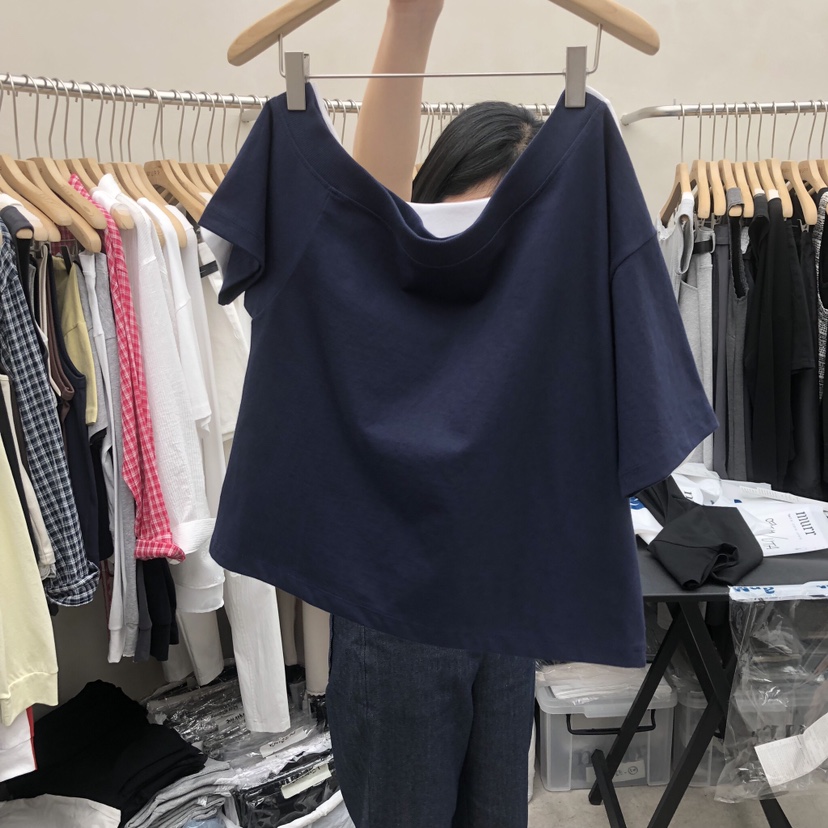 MURR韓國代購女士新款休閑推薦26春夏時尚職業熱賣人氣T恤MURRT恤圖色5