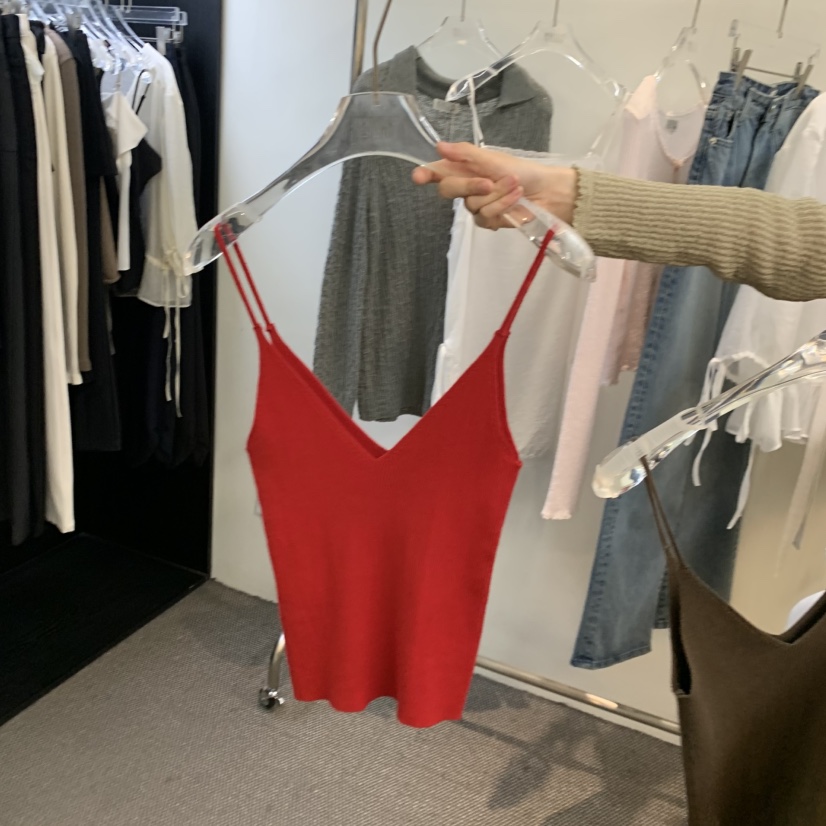 MORE THAN YESTERDAY/LOVE YOU SO MUCH韓國代購女裝新品職業吊帶背心LYSM/MORE THAN YESTERDAY吊帶/背心圖色2