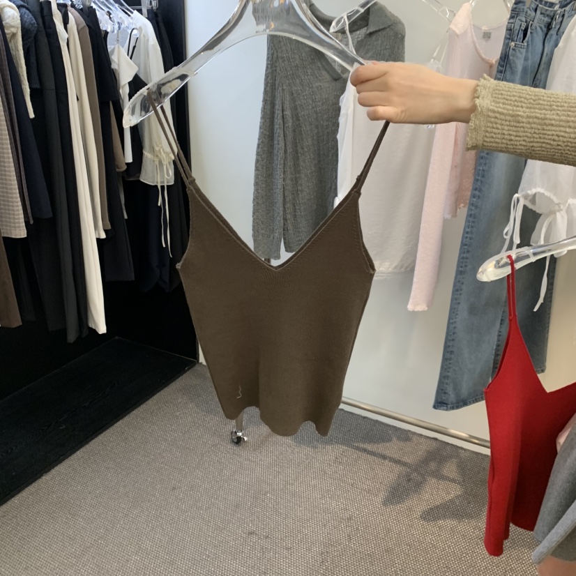 MORE THAN YESTERDAY/LOVE YOU SO MUCH韓國代購女裝新品職業吊帶背心LYSM/MORE THAN YESTERDAY吊帶/背心圖色3