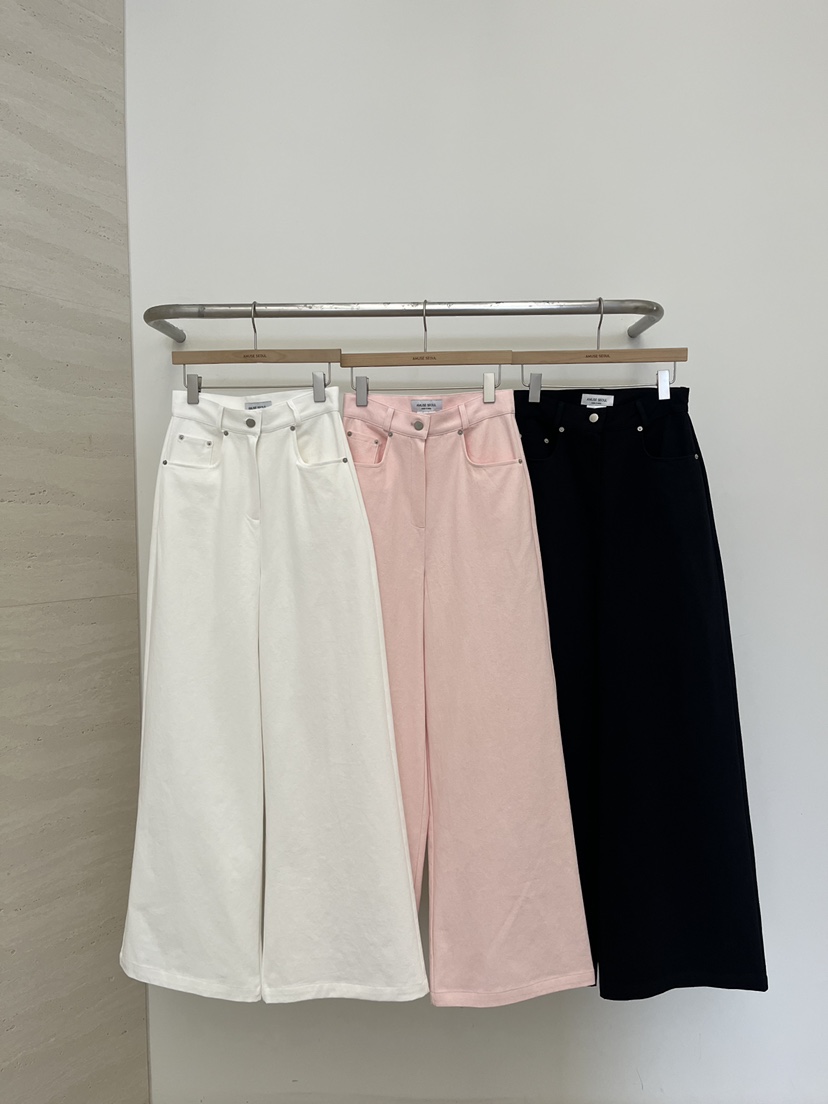 AMUSE SEOUL韓國東大門直郵女裝新品26春夏人氣熱賣休閑褲AMUSE SEOUL休閑褲