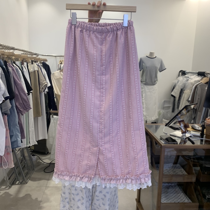 TAN&amp;COMO韓國東大門代購女士新品人氣26春夏半身裙中短裙tan-COMO半身裙/中短裙