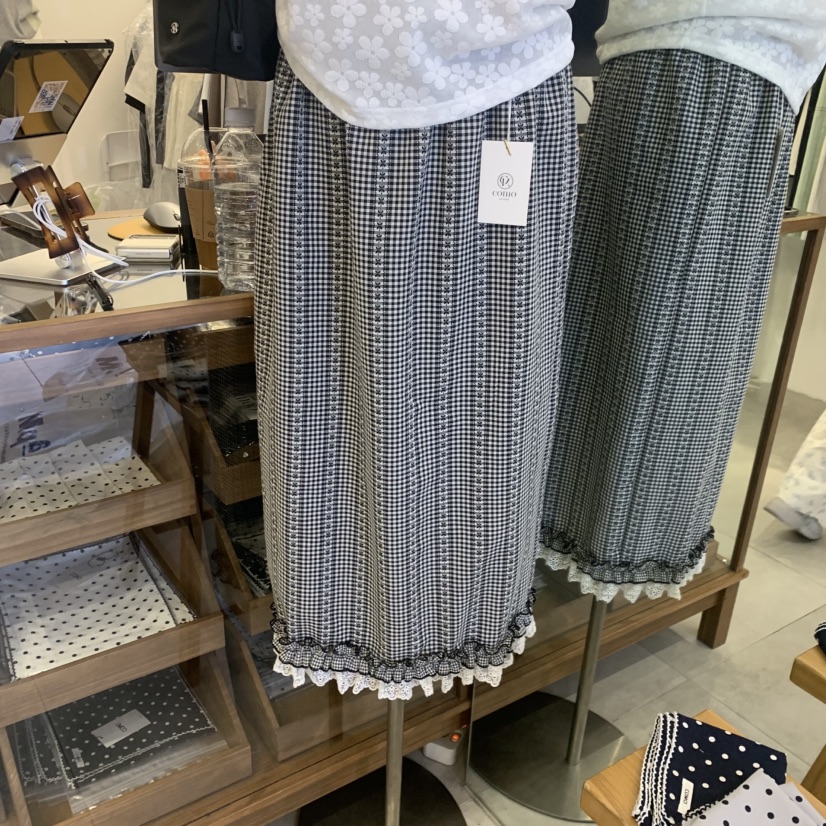 TAN&amp;COMO韓國東大門代購女士新品人氣26春夏半身裙中短裙tan-COMO半身裙/中短裙圖色1