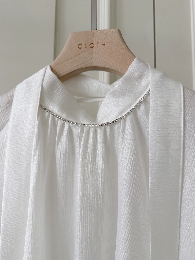 CLOTH韓國代購女裝新款推薦人氣26春夏職業休閑襯衫蕾絲衫CLOTH襯衫/蕾絲衫