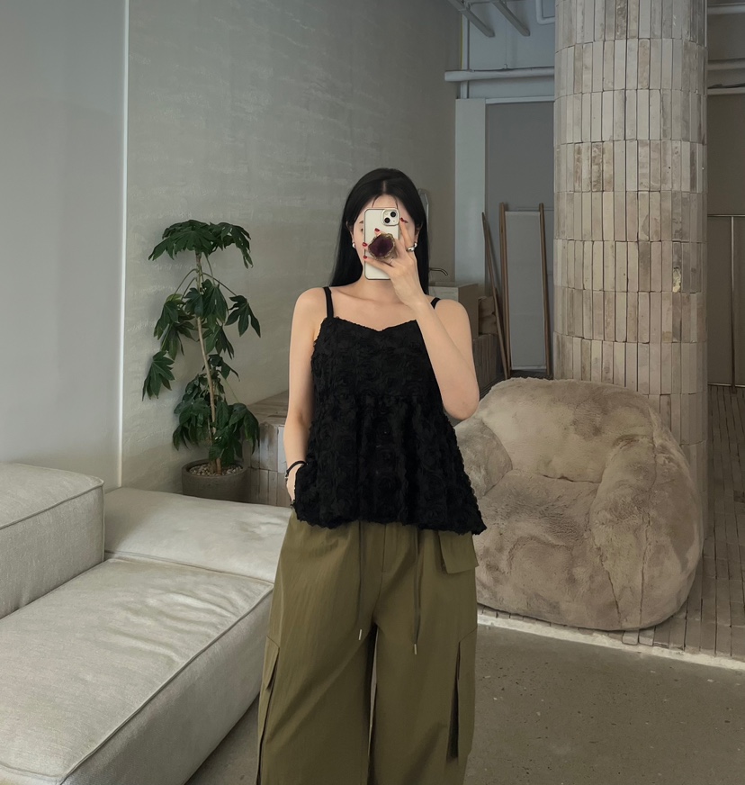 AMUSE SEOUL韓國直郵女士新款26春夏休閑熱賣人氣吊帶背心AMUSE SEOUL吊帶/背心