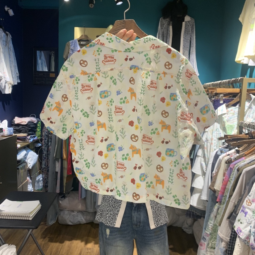 MERCI LINDA韓國直郵實拍女士新品熱賣26春夏襯衫蕾絲衫MERCI LINDA襯衫/蕾絲衫