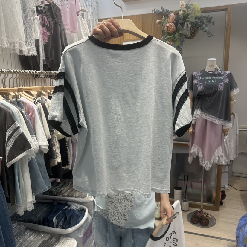 MARI CO韓國代購女裝新品時尚休閑熱賣人氣26春夏推薦T恤MARI COT恤