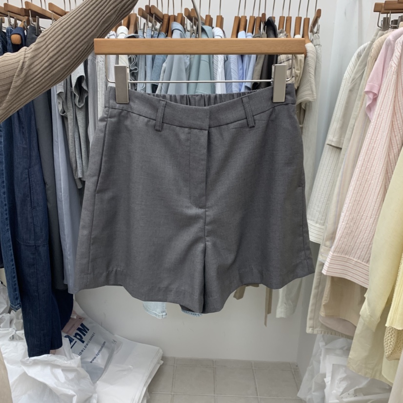 DRESS ROOM韓國直郵實拍女裝新品休閑職業26春夏熱賣短褲DRESS ROOM短褲圖色2