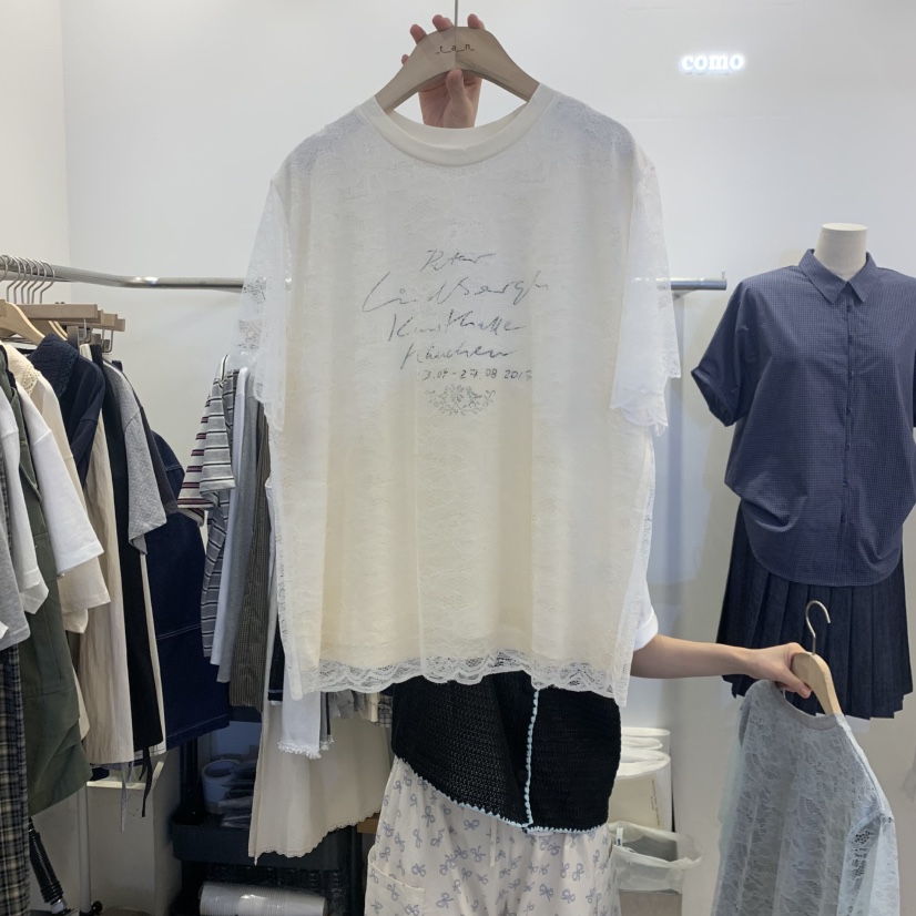 TAN&amp;COMO韓國東大門代購女裝新款26春夏熱賣長袖T恤tan-COMO長袖T恤圖色1