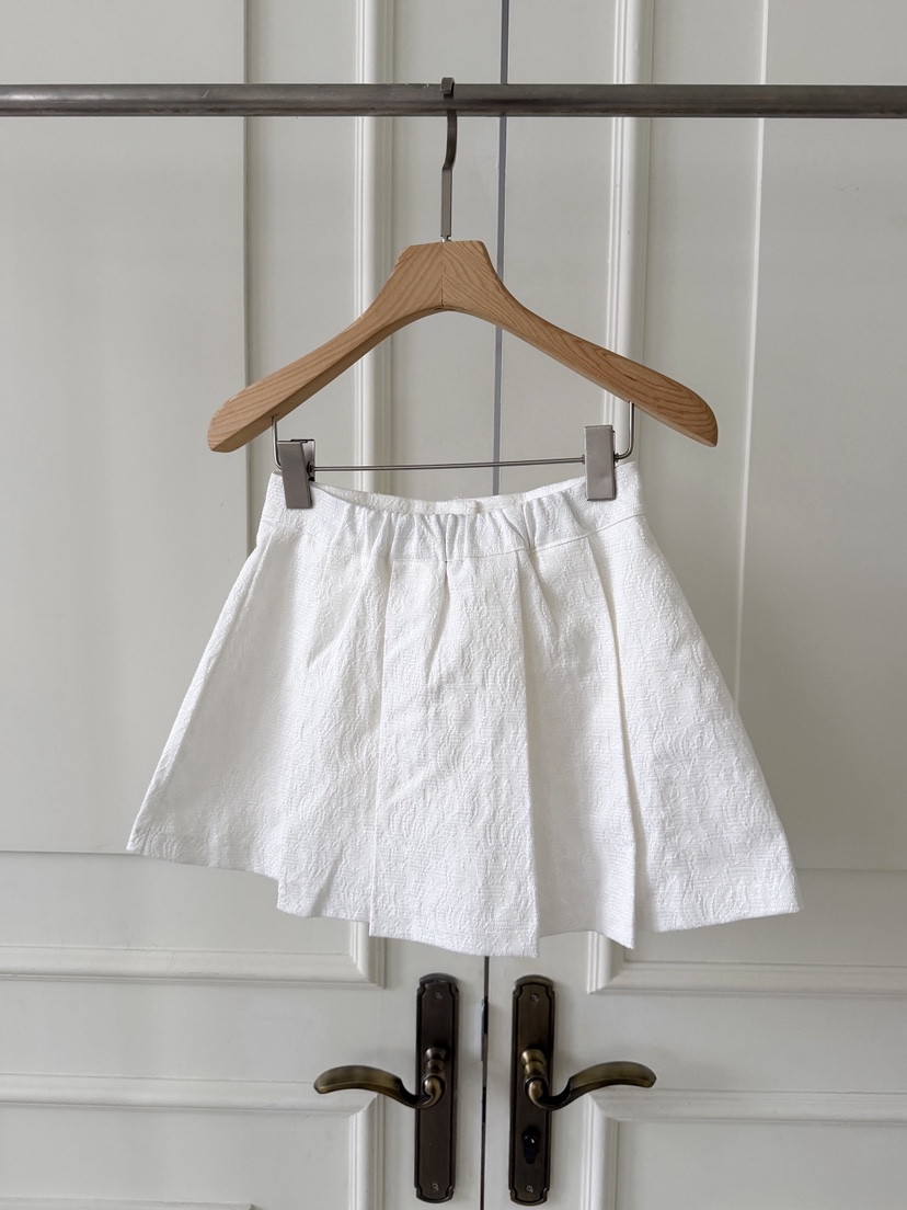 CLOTH韓國直郵實拍女裝新款熱賣推薦職業時尚裙褲提花褶裙CLOTH裙褲