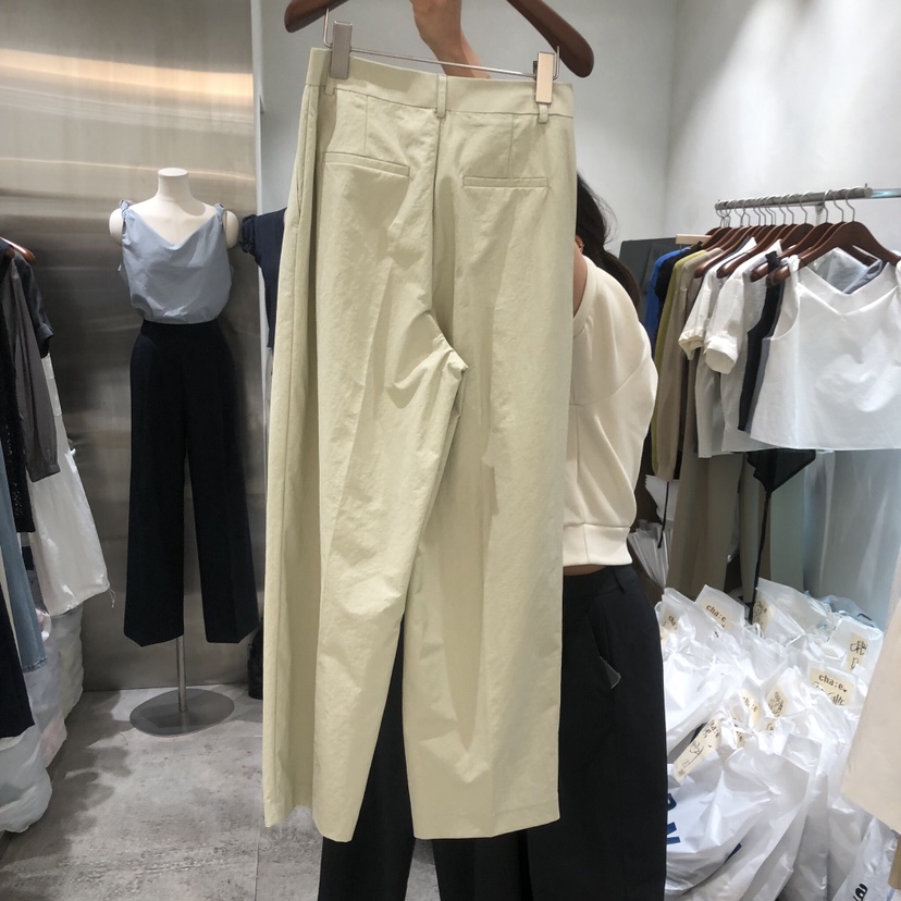 CHAE韓國東大門代購女士新品26春夏職業熱賣休閑休閑褲尼龍CHAE休閑褲