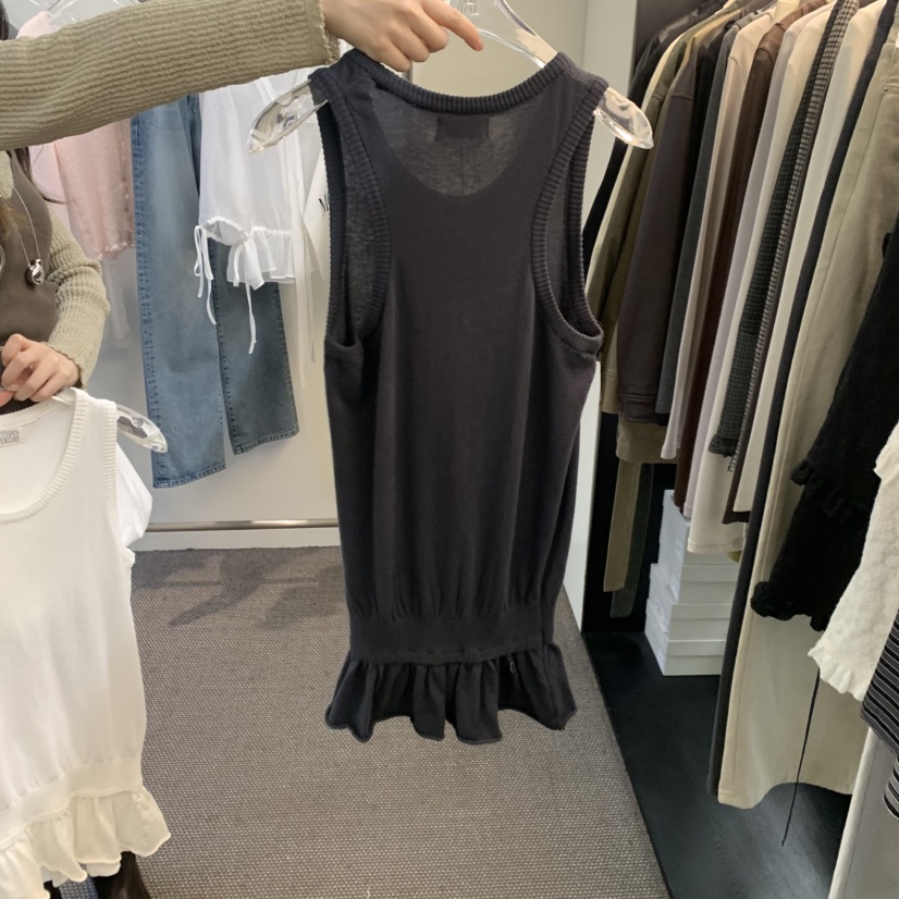 MORE THAN YESTERDAY/LOVE YOU SO MUCH韓國直郵實拍女裝新款26春夏吊帶背心LYSM/MORE THAN YESTERDAY吊帶/背心