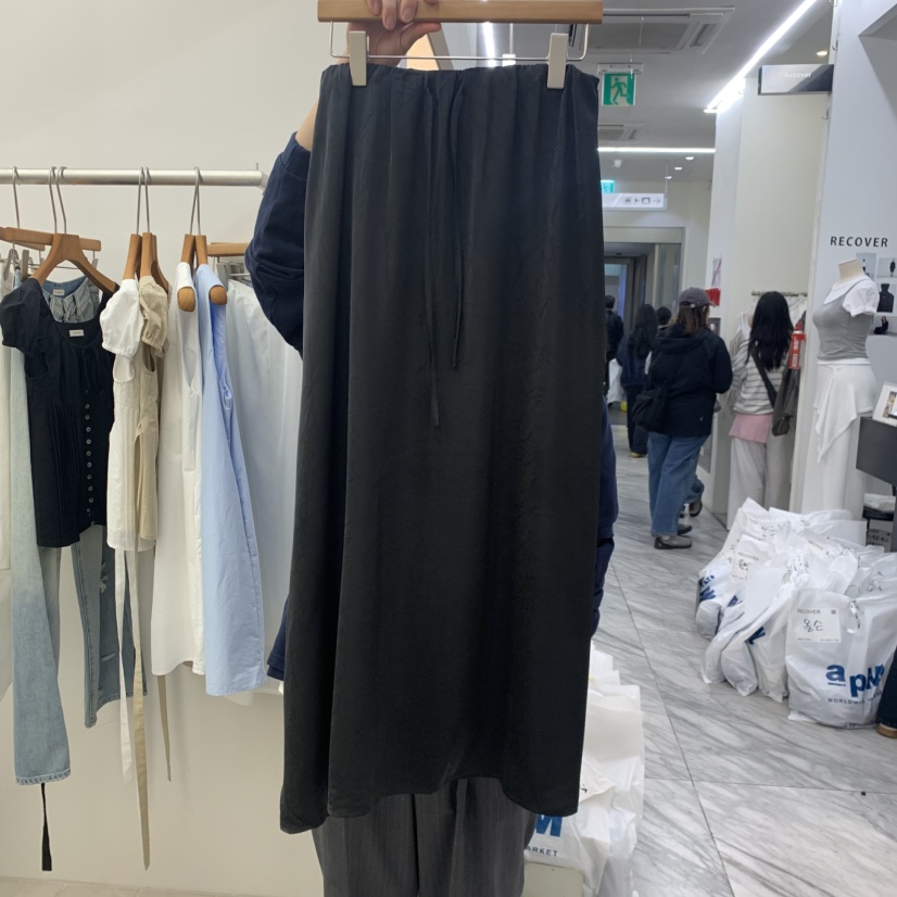 DRESS ROOM韓國代購女裝新品26春夏休閑人氣半身裙中短裙DRESS ROOM半身裙/中短裙圖色4