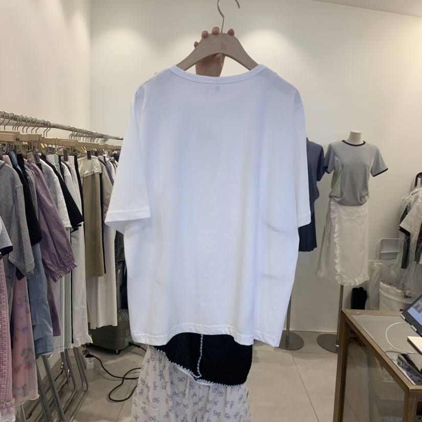 TAN&amp;COMO韓國直郵實拍女士新款職業26春夏熱賣推薦T恤tan-COMOT恤